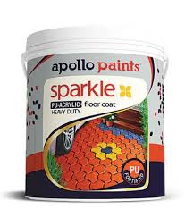 sparkle pu floor coat water based