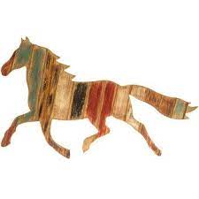 Colorful Wood Plank Horse Hobby Lobby