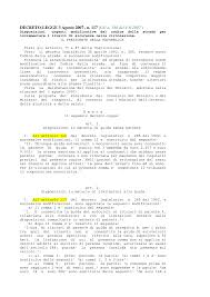 117/2007, convertito con modificazioni dalla legge n. Https Www Poliziadistato It Statics 41 Decreto Legge 3 Agosto 2007 N 117 Pdf