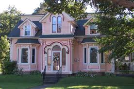 Pink Victorian House Victorian Homes