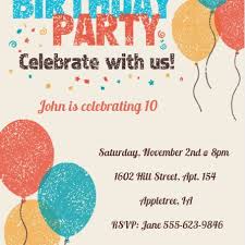 Few people take a little time to provide some private touch through. 14 Free Printable Birthday Invitations