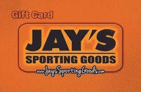 jays sporting goods physical gift card