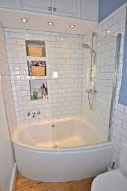 Corner Tub Shower Combo