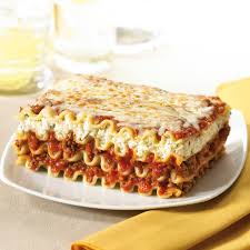 tuesday lunch special meat lasagna