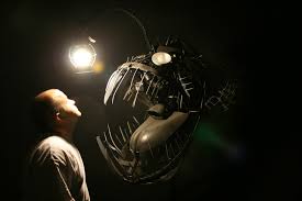 The fish in finding nemo is a cross between that and a fangtooth. Scary Deep Sea Angler Lamp Combines Recycling And Energy Efficient Lighting