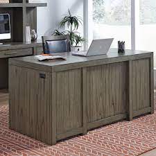 Default sorting sort by popularity sort by average rating sort by latest sort by price: Aspenhome Modern Loft Contemporary 66 Executive Desk With Locking File Cabinets And Ac Power Outlets Darvin Furniture Double Pedestal Desks