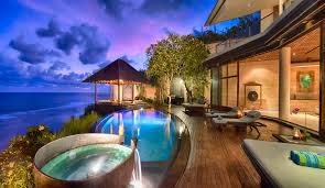 luxury cliffside villa with beautiful