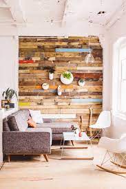 diy inspiration reclaimed wood wall