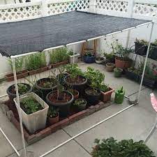 Freestanding Shade Canopy For Garden