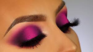 neon pink halo eyeshadow tutorial you