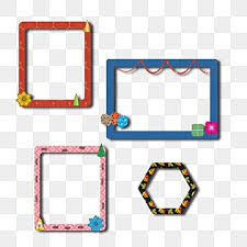 collage photo frame png transpa