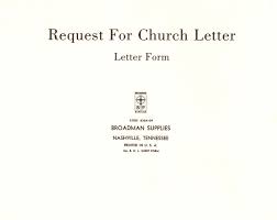 church letter request forms rcl 50