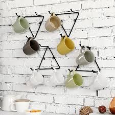 Triangular Coffee Mug Rack