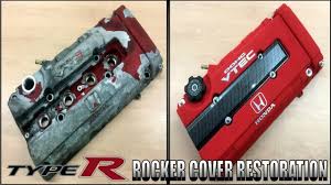 type r rocker cover restoration oem