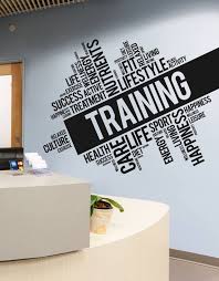 Training Fitness Wall Decals Training