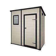 4ft Outdoor Garden Pent Storage Shed