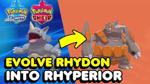 How To Evolve Rhydon Into Rhyperior In Pokemon Sword Shield