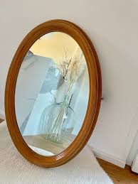 Vintage Wall Mirror Big Oval Mirror