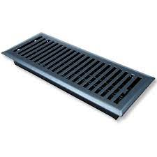 plastic slate grey grill hot water