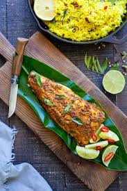 kerala style fish feasting at home