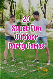 20 super fun outdoor party games