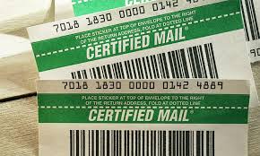 The cost of return receipt is $2.75 for a mailed receipt or $1.45 for an electronic receipt that is emailed to you. How Can I Track A Certified Letter Shipping School