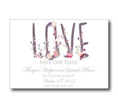 Printable Save The Date Card Hand Drawn Flower Bouquet Instant