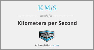 what does km s stand for