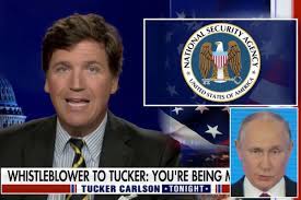 Tucker Carlson claims he was 'unmasked ...