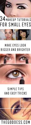 makeup tutorials for small eyes easy step by step guides on how to apply eyeliner