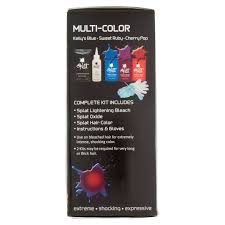 Splat 30 Wash Blue Envy Hair Color Kit Semi Permanent Blue