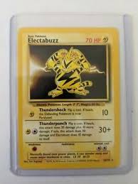4.5 out of 5 stars 56. Rare Mint Condition Electabuzz Pokemon Card Ebay