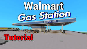 minecraft gas station for walmart