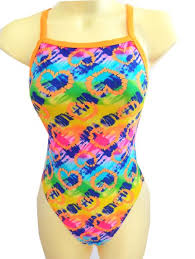 Waterpro 1pc Swimsuit Womens Sz 30 Xxs Razor Lycra Nylon