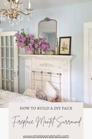 Diy Faux Fireplace Mantel Surround