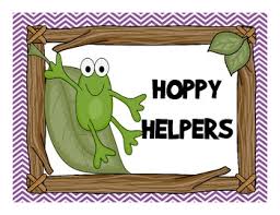 Froggy Helpers Chart