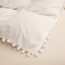 white duvet cover boho bedding set off