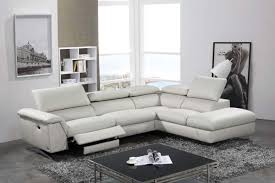 eco leather right facing sectional sofa