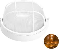 Amazon Com Sauna Lamp Professional Round Light High Temperature Explosion Proof Lamp For Bathroom Sauna Steam Room Home Kitchen