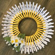 61 creative clothespin wreath ideas for