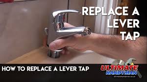 how to replace a lever tap you