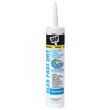 Dap 10 1 Oz Alex Fast Dry White Acrylic Latex Plus Silicone Caulk