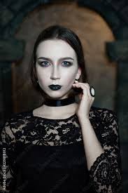 dark portrait halloween vire woman