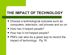 Impact of technology on business essay