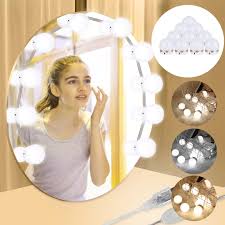 led vanity makeup mirror lights kit