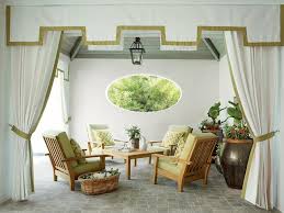 Green Outdoor Valance And Curtains