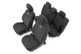 Rough Country 91030 Toyota Tacoma Tacoma Neoprene Front Seat Covers