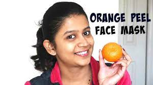 diy orange l face mask for acne