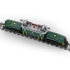 moc 124952 swiss crocodile train series