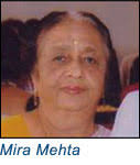 1982-1983 - Late Mira Mehta 1999-2000 - Mira-Mehta